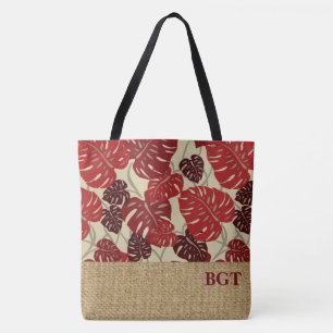 Cliff Hanger Hawaiian Monogram Beach tas