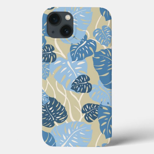 Cliff Hanger Hawaiian Monstera Leaf iPad Air Case (Achterkant)