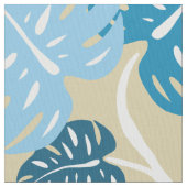 Cliff Hanger Hawaiian Monstera Leaf Stof (Close Up)