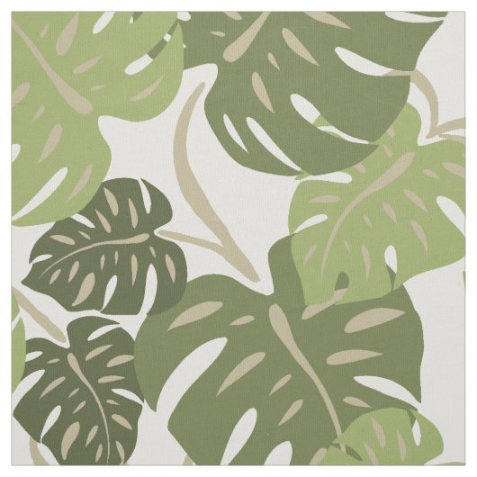 Cliff Hanger Hawaiian Monstera Leaf Stof (Swatch)