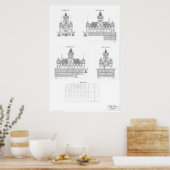 Cliff House 1907 Poster (Keuken)