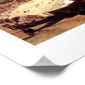 Cliff House Beach San Francisco 1910 stijl Poster (Hoek)