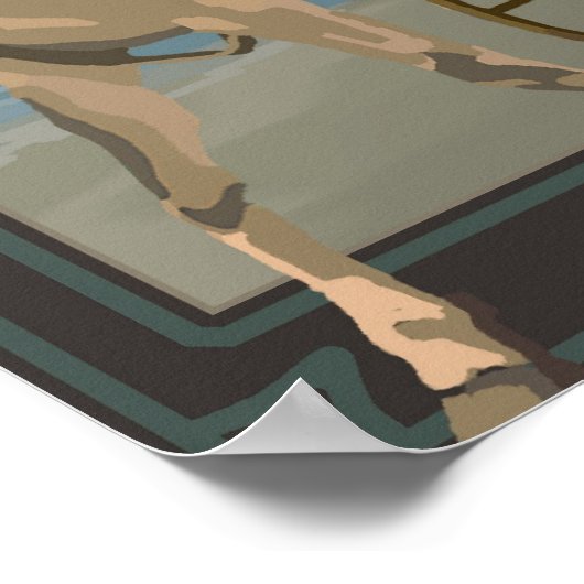 Cliff House - San Francisco, CA Travel Poster (Hoek)