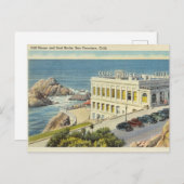 Cliff House Seal Rocks, San Fransisco, Californië Briefkaart (Voorkant / Achterkant)