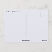 Cliff in Dubrovnik Croatia Briefkaart (Achterkant)