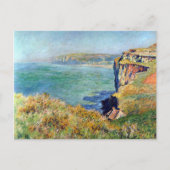 Cliff in Grainval van Claude Monet Briefkaart (Voorkant)