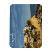 Cliff in het Portugese landschap Carvoeiro Magneet (Verticaal)