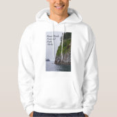 Cliff in Kenai Painterly Hoodie (Voorkant)