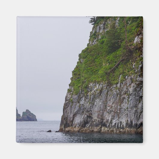 Cliff in Kenai Painterly Magneet (Voorkant)