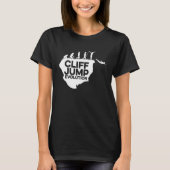 Cliff Jumping Evolution Graphic Cliff Jumper Tombs T-shirt (Voorkant)