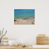 Cliff over Beachcombers bij Dungeness Wilderness Poster (Keuken)