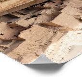 Cliff Palace bij het Nationaal Park Mesa Verde, Co Poster (Hoek)