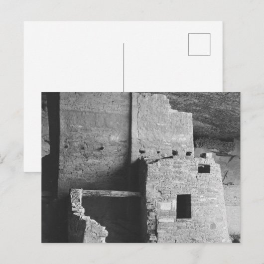 Cliff Palace Mesa Verde National Park Ansel Adams Briefkaart (Voorkant / Achterkant)