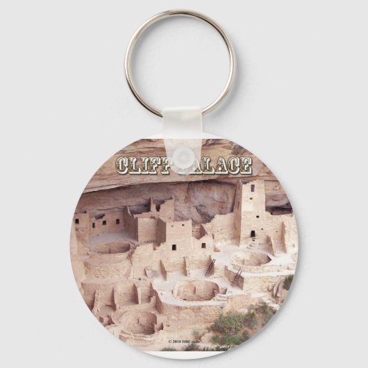 Cliff Palace Sleutelhanger (Voorkant)