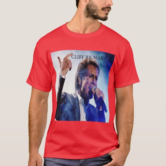 cliff richard t-shirt (Voorkant)