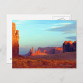 Cliff Rock bij zonsondergang Briefkaart (Voorkant / Achterkant)