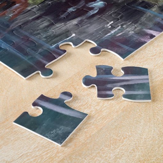 Cliff Side Scene Puzzel Legpuzzel (Zijkant)