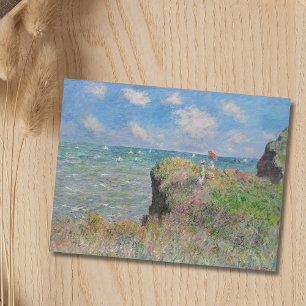 Cliff Walk bij Pourville Monet Briefkaart