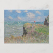 Cliff Walk bij Pourville Monet Briefkaart (Voorkant)