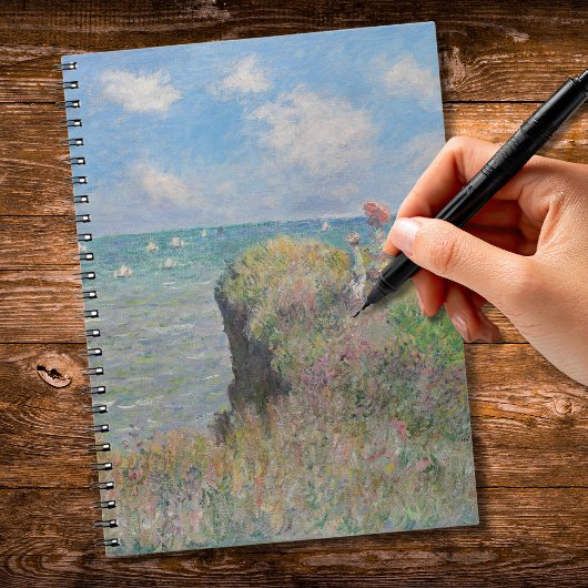 Cliff Walk bij Pourville Monet Notitieboek