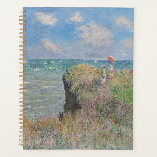 Cliff Walk bij Pourville Monet Planner (Voorkant)