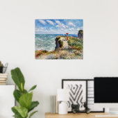 Cliff Walk bij Pourville Poster (Thuiskantoor)