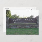 Cliff Walk Briefkaart (Voorkant / Achterkant)