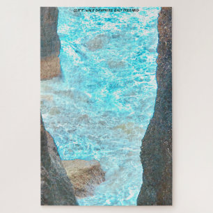 Cliff Walk Dunmore East Waterford Ireland. Jigzaag Legpuzzel