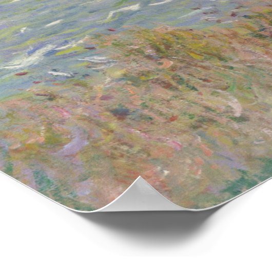 Cliff Walk in Pourville bij Monet Fine Art Print (Hoek)