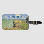Cliff Walk in Pourville door Claude Monet Bagagelabel (Voorkant (horizontaal))