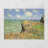 Cliff Walk in Pourville door Claude Monet Briefkaart (Voorkant)