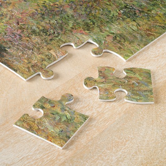 Cliff Walk in Pourville door Claude Monet Legpuzzel (Zijkant)