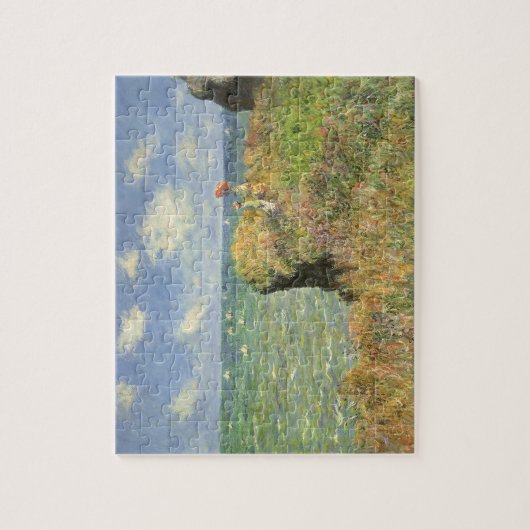 Cliff Walk in Pourville door Claude Monet Legpuzzel (Verticaal)