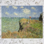 Cliff Walk in Pourville door Claude Monet Legpuzzel<br><div class="desc">Cliff Walk in Pourville (1882) door Claude Monet is een impressionisme fijn kunstnautisch schilderij. Een kaap met twee vrouwen die op een rotsachtige zee klif staan. De dames dragen parasols en overzien golven op de oceaan op een zonnige zomerdag. Over de kunstenaar: Claude Monet (1840-1926) was een oprichter van de...</div>