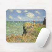 Cliff Walk in Pourville door Claude Monet Muismat (Met muis)