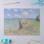 Cliff Walk in Pourville door Claude Monet Tissuepapier (Craft)