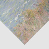 Cliff Walk in Pourville door Claude Monet Tissuepapier (Detail)