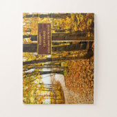 Cliff Warning Sign U P Michigan Photography Legpuzzel (Verticaal)