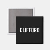 Clifford - Cool New Funny Name Fan Gift Tee  Magneet (Voorkant / Achterkant)