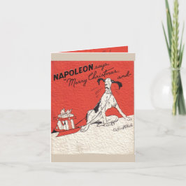 Clifford McBride/Napoleon Comic Strip Xmas-kaart Feestdagen Kaart
