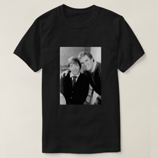 Clifford Movie Martin Short Black en White Essent T-shirt (Design voorkant)
