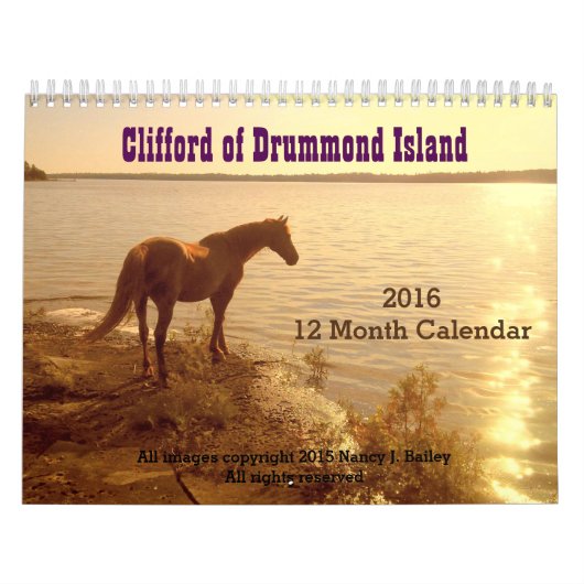 "Clifford of Drummond Island" kalender 2018 (Hoes)