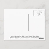 Cliffords Tower Briefkaart (Achterkant)