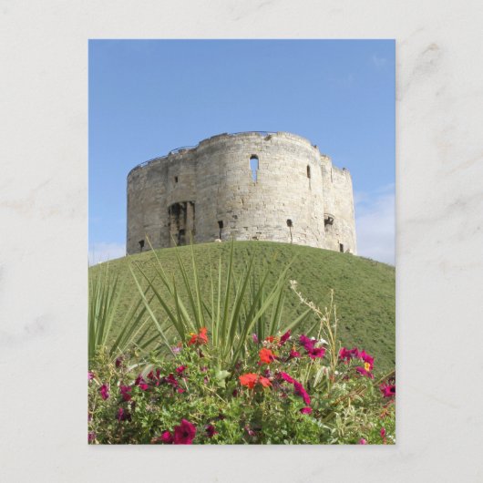 Cliffords Tower Briefkaart (Voorkant)