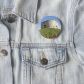 Cliffords Tower Ronde Button 5,7 Cm (In situ)