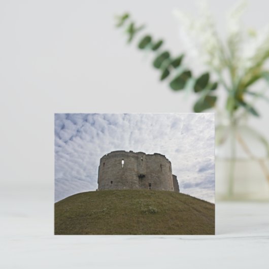 Clifford's Tower - York, Engeland Briefkaart (Staand voorkant)