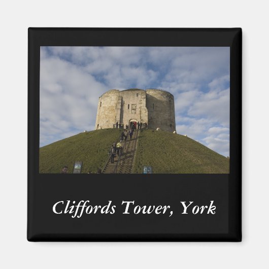 Cliffords Tower, York Magneet (Voorkant)