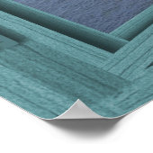 Cliffs 6 Ruit Open Window Poster voor de Dia Leagu (Hoek)