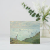 Cliffs bij Pourville | Claude Monet Briefkaart (Staand voorkant)