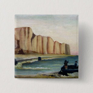 Cliffs, c.1897 vierkante button 5,1 cm